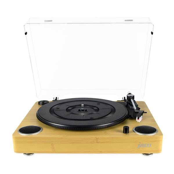 JAM Sound Plus - Turntable (Wood) [Tech & Turntables]
