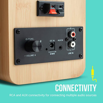 JAM Bluetooth Bookshelf Speakers [Tech & Turntables]