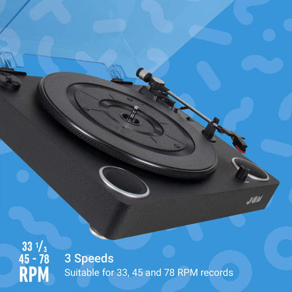 JAM Sound Plus- Turntable - (Black) [Tech & Turntables]