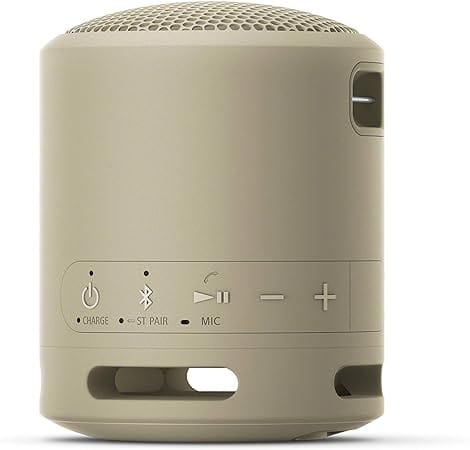 Sony Light Grey Waterproof Wireless Bluetooth Speaker with EXTRA BASS [Tech & Turntables]