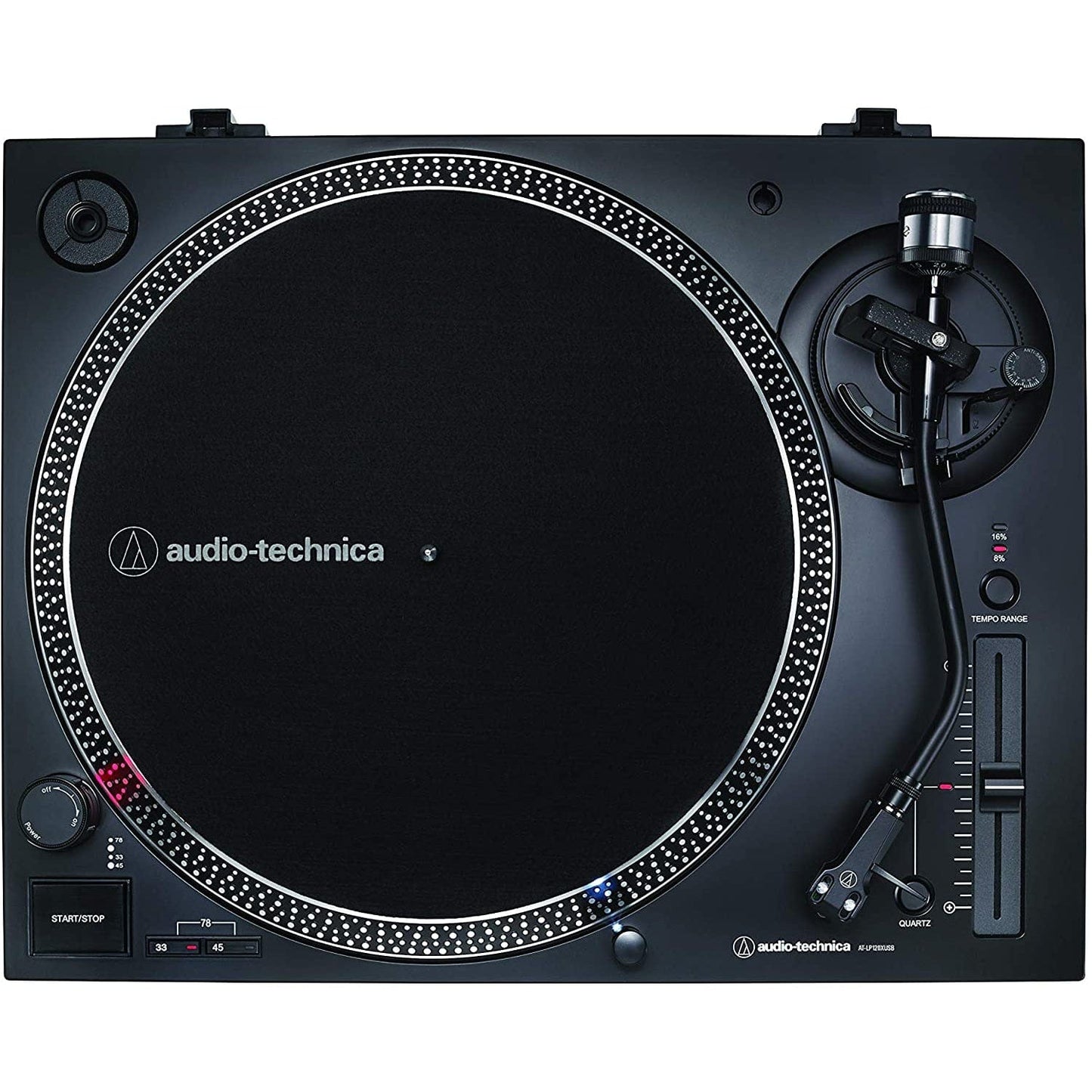 Audio-Technica AT-LP120XUSB Direct Drive Turntable (Black) [Tech & Turntables]