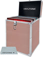 Vinyl Tonic 7" Or 12" Vinyl LP Storage Case, Rose Gold [Accessories]