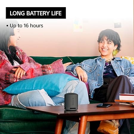 Sony Black Waterproof Wireless Bluetooth Speaker with EXTRA BASS [Tech & Turntables]