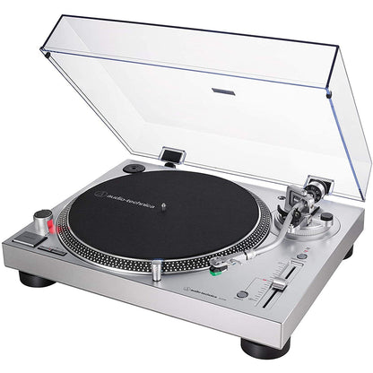 Audio-Technica AT-LP120XUSB Direct Drive Turntable (Silver) [Tech & Turntables]