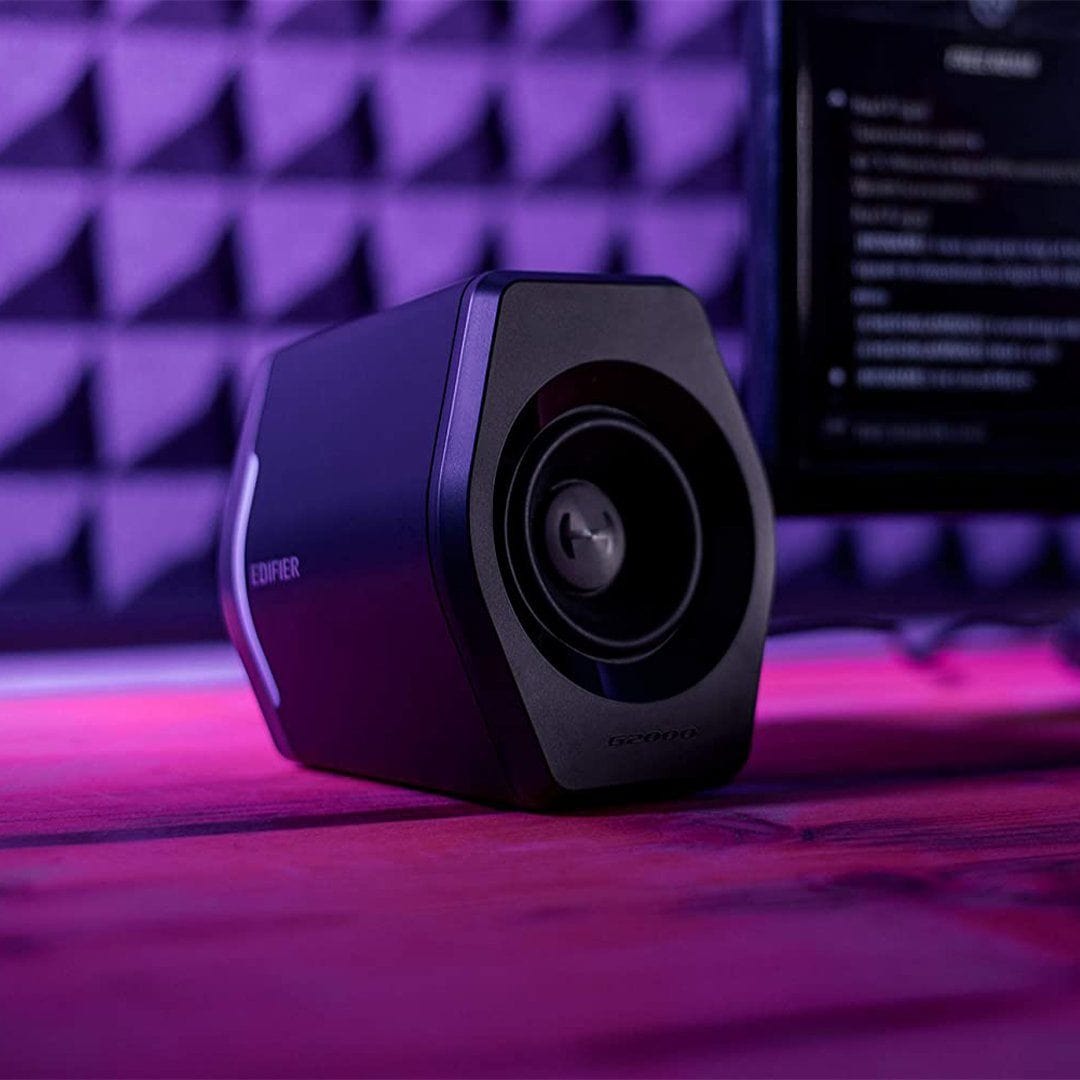 Edifier G2000 Active Gaming Speakers PC or Console with Bluetooth, RGB Lights & AUX Input[Tech & Turntables]