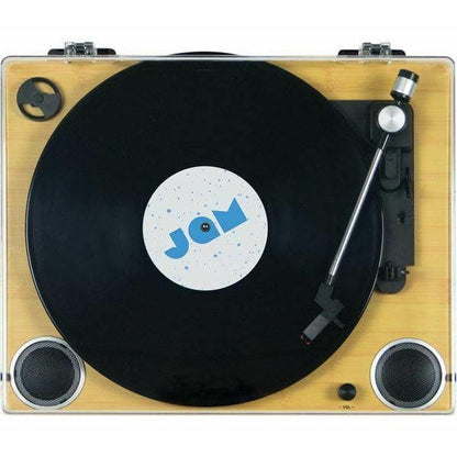 JAM Sound Plus - Turntable (Wood) [Tech & Turntables]