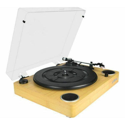 JAM Sound Plus - Turntable (Wood) [Tech & Turntables]